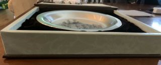 Franklin Solid Sterling Silver Plate Riding To The Hunt James Wyeth 180g