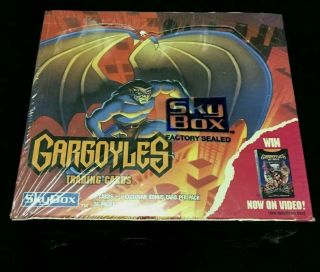 1995 Gargoyles Skybox Factory Trading Cards Box
