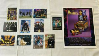 1996 Sports Time The Beatles Meet The Beatles Chase Card Set Of 10,  More