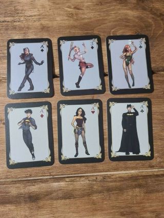 Litjoy Dc Heroes And Villains Trading Cards