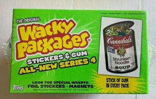 Wacky Packages All - Series 4