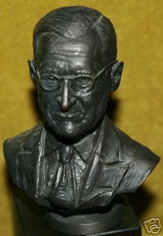 President Harry Truman Bronze Statue Franklin Bust