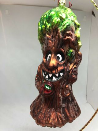 Christopher Radko Wizard Of Oz Rare 9 " Spooky Talking Apple Tree Haunted Forest