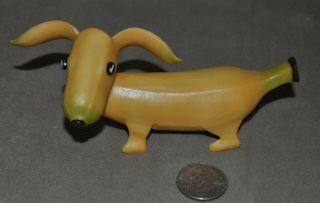 Enesco Home Grown Banana Dachshund Dog Collectible Figurine Anthropomorphic