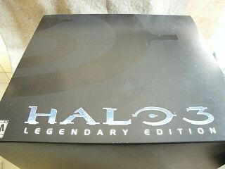 Halo 3 Legendary Edition Master Chief Helmet (, cover) DVDs Stand Display Box 3