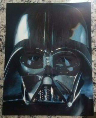 Star Wars Evolution 2001 Topps Promotional Pamphlet Sell Sheet Darth Vader