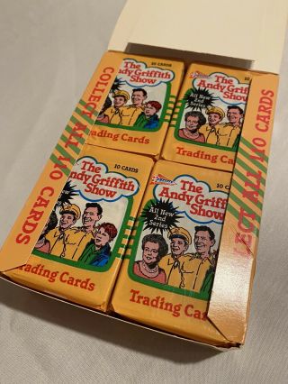 1991 Pacific The Andy Griffith Show 2nd Series Trading Cards Wax Box 36 Packs
