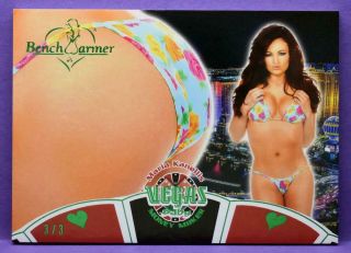 Benchwarmer 2020 Vegas Baby Maria Kanellis Money Maker Green Foil Butt 