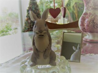 Watership Down " Silver " Bunny Rabbit Figure Royal Orleans -