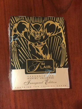 1994 Flair Inaugural Edition Marvel Universe Pack Combined S&h