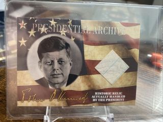 2020 A Word From The President - John F Kennedy - Presidential Archive Relic