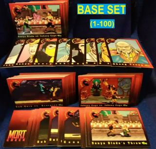 1994 Classic Mortal Kombat I Base Card Set