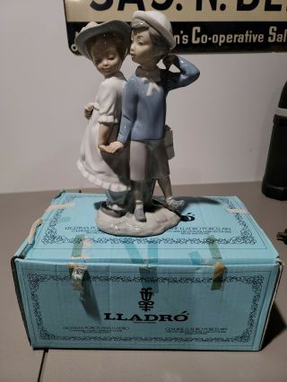 Vintage Lladro Puppy Love Porcelain Figurine 1127