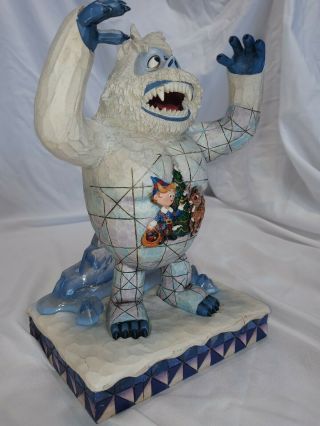 2007 Jim Shore Large 9 " Bumble Abominable Snowman Rudolph Reindeer Hermey4008340