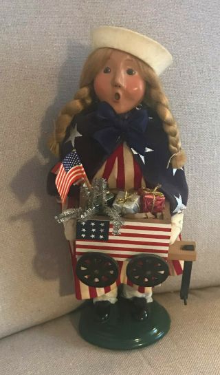 2004 Byers Choice Americana Or 4th Of July Girl -