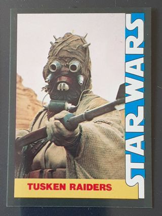 1977 Star Wars Wonder Bread 11 Tusken Raiders Psa Ready