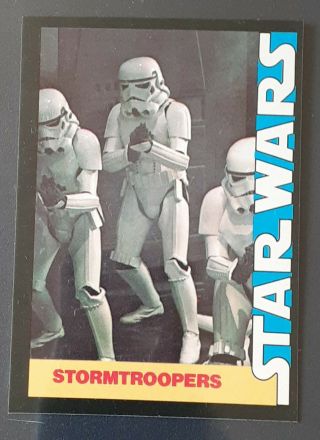 1977 Star Wars Wonder Bread 12 Stormtroopers Psa Ready