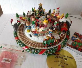 The Danbury - Peanuts Christmas Wonderland Light Train