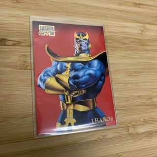 1996 Marvel Masterpieces Base 48 Thanos (boris & Julie Series) Pack Fresh
