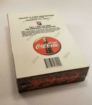 Coca Cola Collector Cards Box Collect A Card 1994 Series 2 2