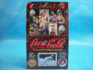 Coca Cola Coke Collector Cards Series 2 Trading Card Box Factory 1994