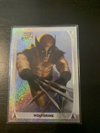 Wolverine Limited Edition Holofoil 10/20 Nm Marvel Masterpieces 2020