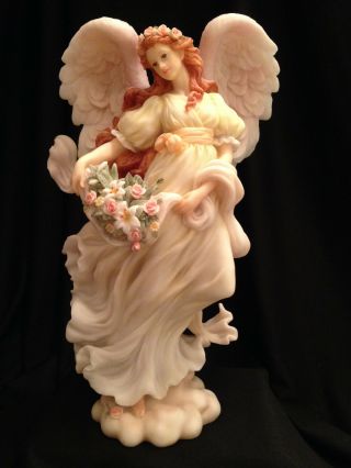 Seraphim Classics Chloe 12 " Angel Figurine Natures Gift Decor 1997
