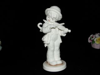 Goebel Hummel Figurine 2/i Little Fiddler Large 8.  00 " Tall Tmk 7 Fantastic