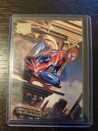 1996 Marvel Masterpieces Base 85 Spider - Man (boris & Julie Series)