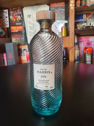 Isle Of Harris Gin Bottle Empty