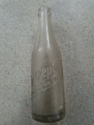 Good For Life Dr Pepper Soda Glass Bottle 6 1/2 Oz 10 2 4 Clock Face Old