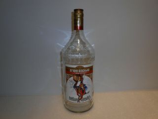 Captain Morgan Spiced Rum 1.  5 Litre Empty Optic Bottle