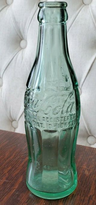 Vintage 1948 Patent D - 105529 Coca Cola Bottle From Ft.  Wayne Indiana