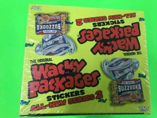 2005 Topps Wacky Packages All - Series 2 Box (24 Packs) Stickers