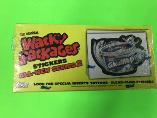 2005 Topps Wacky Packages All - Series 2 Box (24 packs) stickers 2