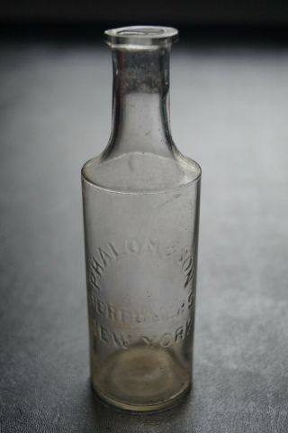 Antique Civil War Era (flint Glass) Phalon & Son Perfumers Bottle York