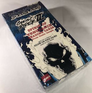 1992 Marvel Comics Ghost Rider 2 Wax Box.