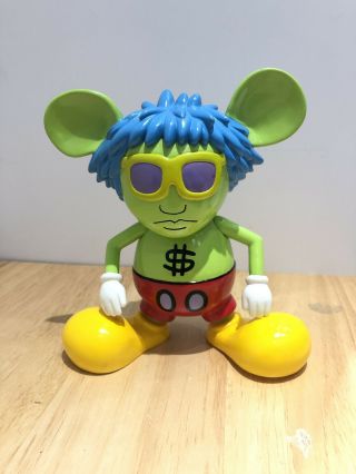 Keith Haring & Andy Warhol Limited Edition Andy Mouse Figurine By Toy Group Kaws