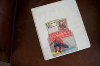 1991 Impel Marvel Universe Series Ii Trading Cards Complete 162 Card Set Binder