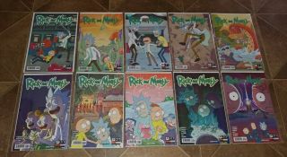 Rick And Morty Oni Press 1 - 60,  Goes To Hell More Nm 1st Print