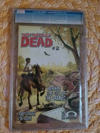 The Walking Dead 1 (Oct 2003,  Image) CGC 9.  8 2