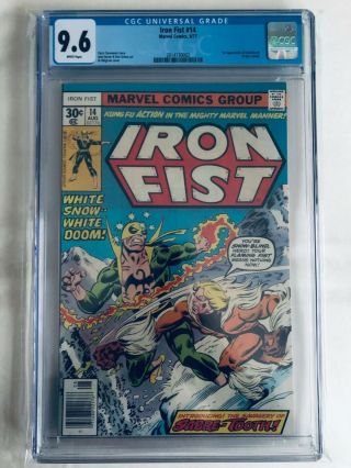 Iron Fist 14 Cgc 9.  6 White Pages