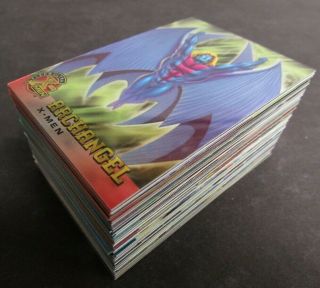 1995 Fleer Ultra X - Men Chromium Complete Set Of 100 Cards