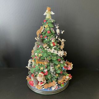 Danbury Gary Patterson Comical Cats Christmas Tree
