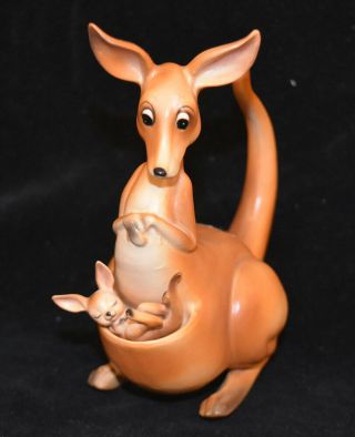 Josef Originals Rocking Mama Kangaroo With Joey Figurine
