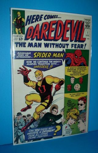 Daredevil 1 Vf/nm Key Issue First Appearance And Origin 1964
