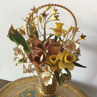 Vintage Gloria Vanderbilt Flowers Of The Seasons Spring Bouquet 1977