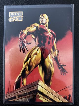 1996 Marvel Masterpieces Base 94 Daredevil (boris & Julie Series) Nm Or Better