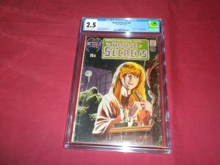 House Of Secrets 92 Dc 1971 Cgc 2.  5 Comic 1st Swamp Thing Must Have Mega Key
