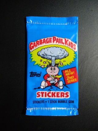 1985 Topps Garbage Pail Kids Uk Series 2 Pack